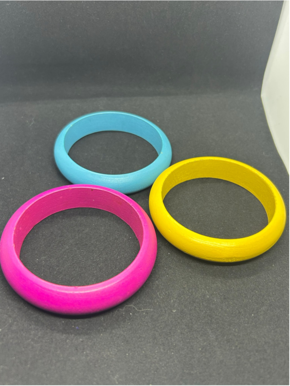 Women's Unbranded Bracelet Set One Size Blue Pink Yellow